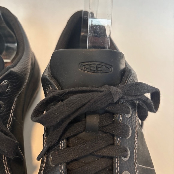 Keen womens black leather lace up casual Gorp GORPCORE Presidio Sneaker size 9.5 - Picture 4 of 10